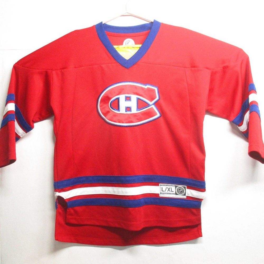 NHL Montreal Canadiens Youth Size L/XL NHL Team Apparel Jersey